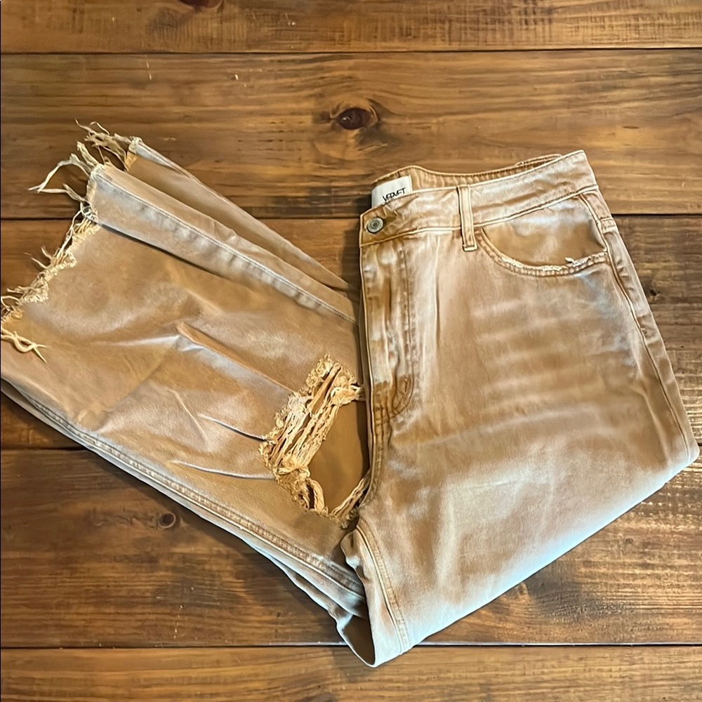 Velvet Tan Ankle & Cropped Jeans